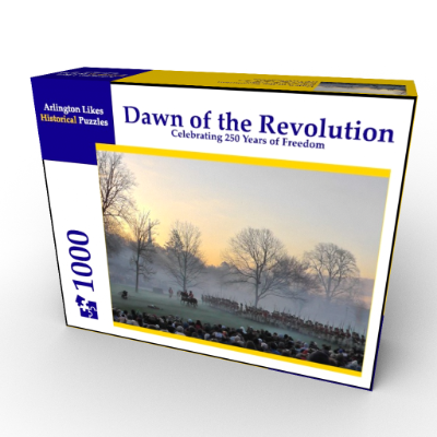 Dawn of the Revolution commemorative puzzle