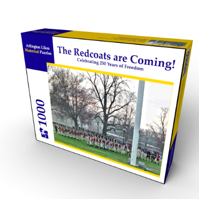 The Redcoats are Coming commemorative puzzle